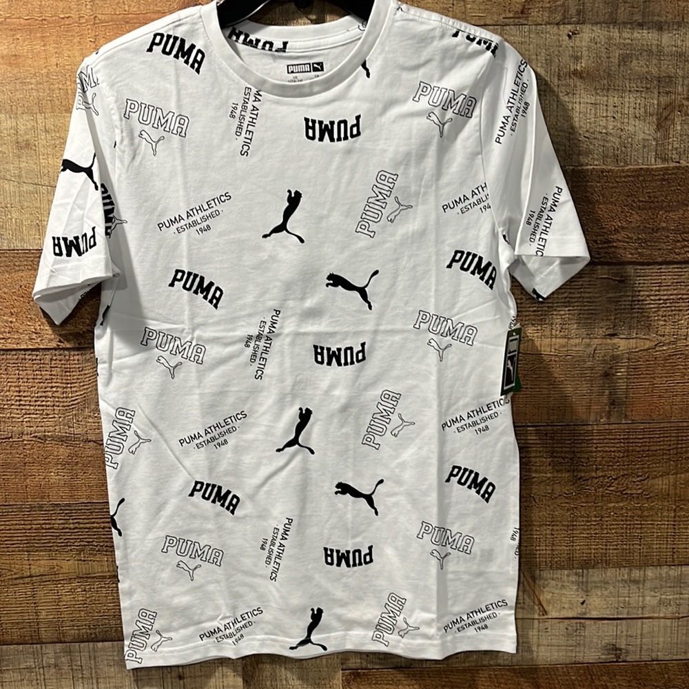 Puma shirt boys large ..NWT